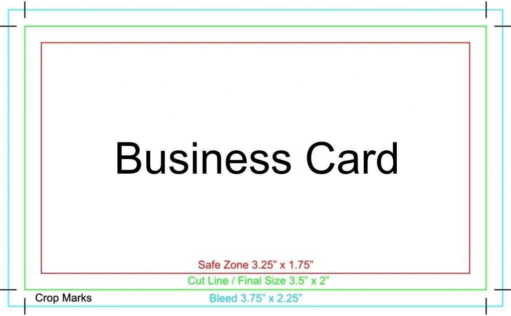 business cards landscape