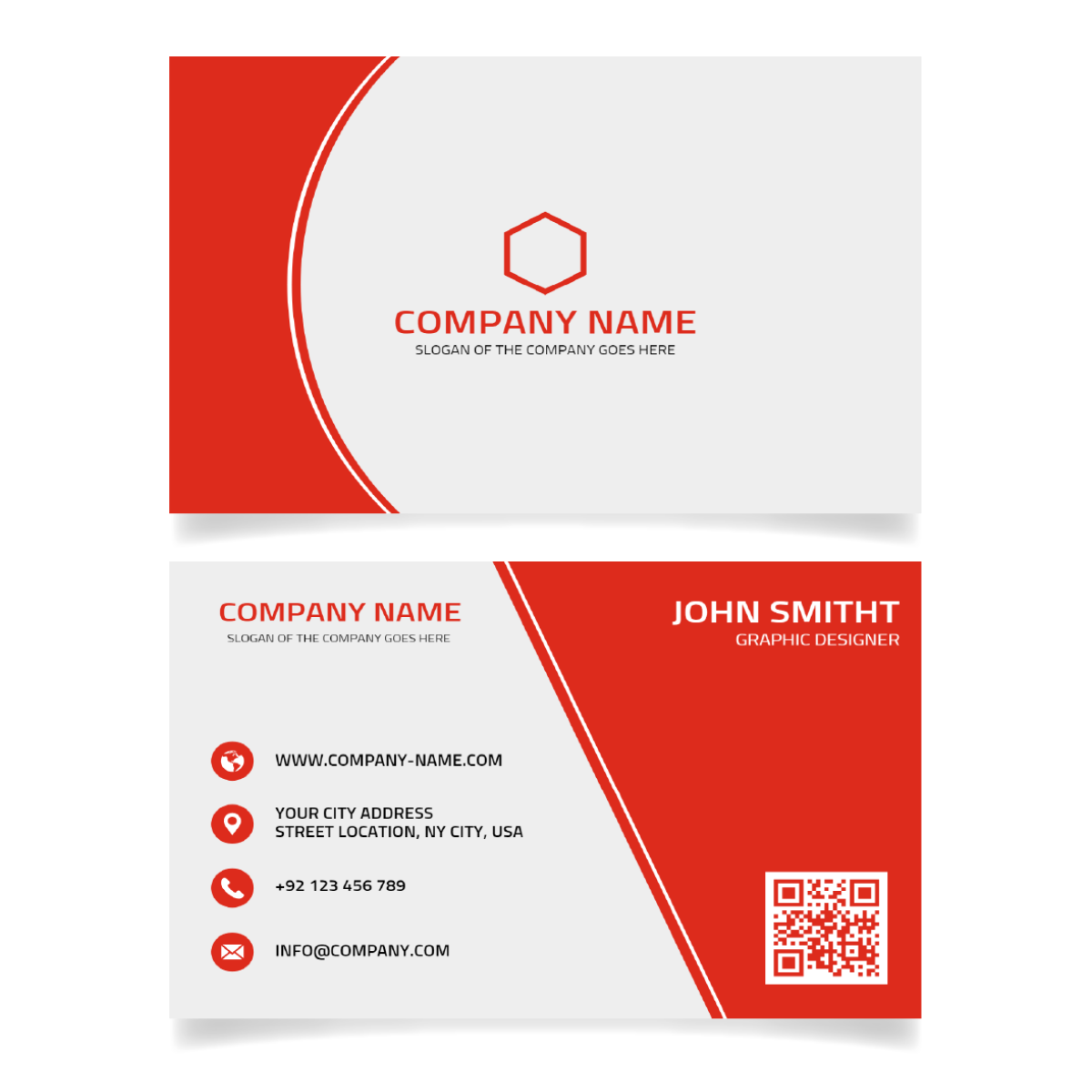Business card 14pt UV